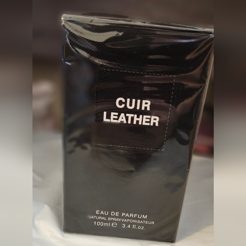 NIB! Cuir Leather E.D.P -100ML/3.4FL OZ - Picture 3 of 4
